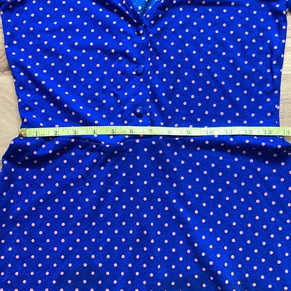 Zara Navy Polka Dot Dress💙 - Picture 6 of 7